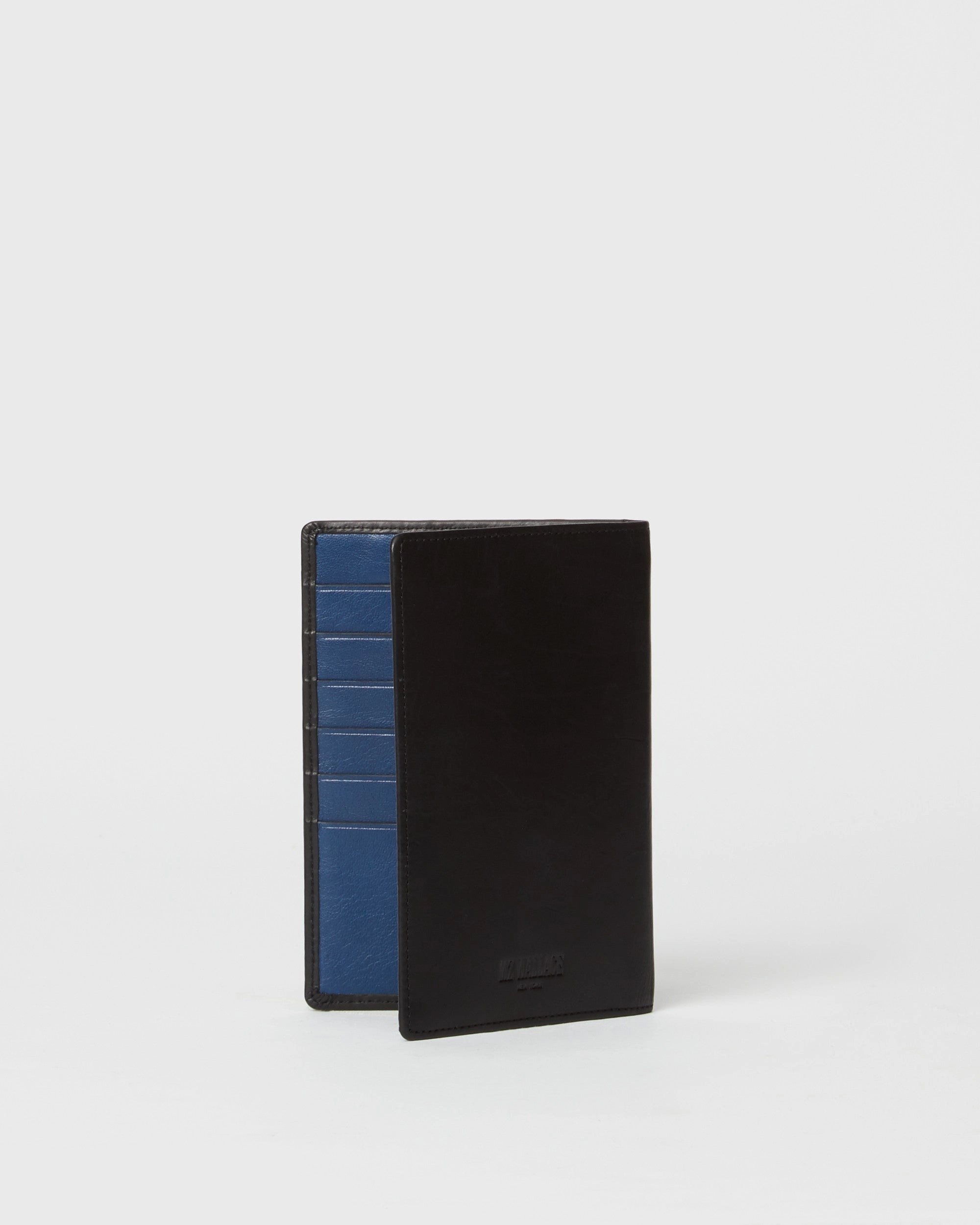Black Seta Lux Owen Travel Wallet