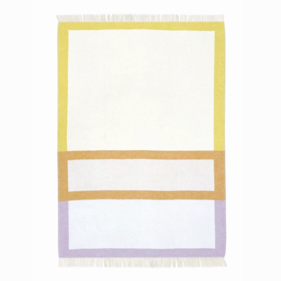Colorblock Blanket No.1 - Purple