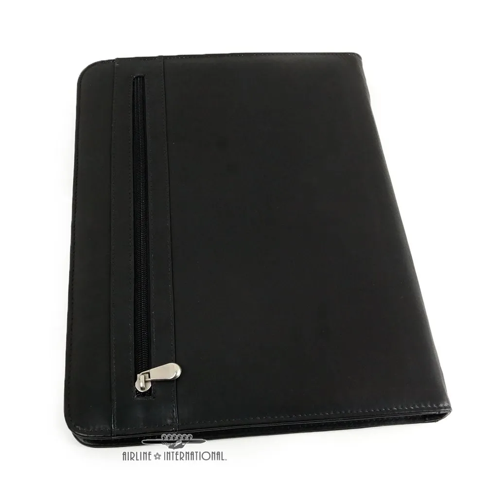 DAYTREKR LEATHER ZIP PORTFOLIO
