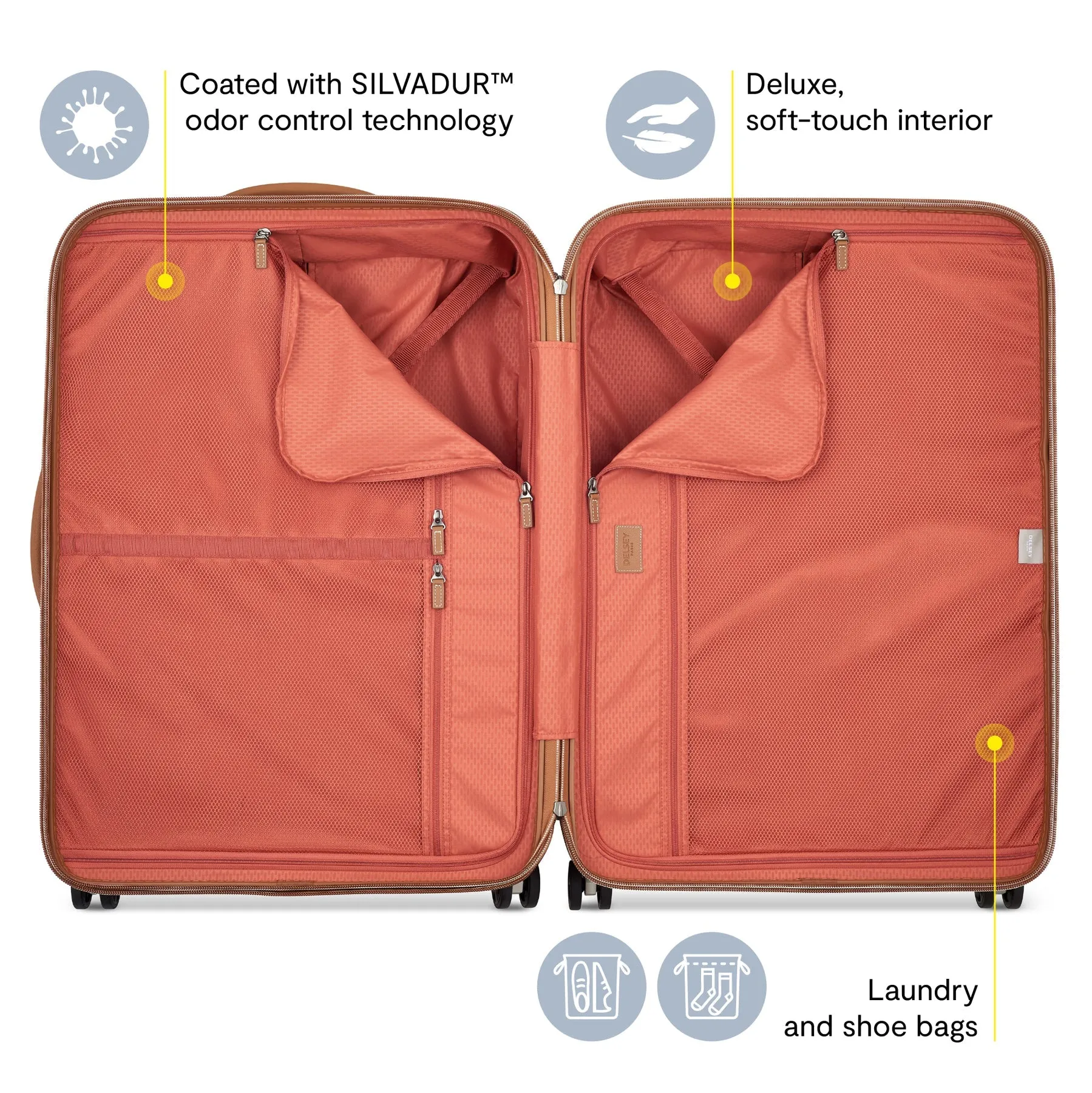 Delsey Chatelet Air 2.0 Large Checked Spinner