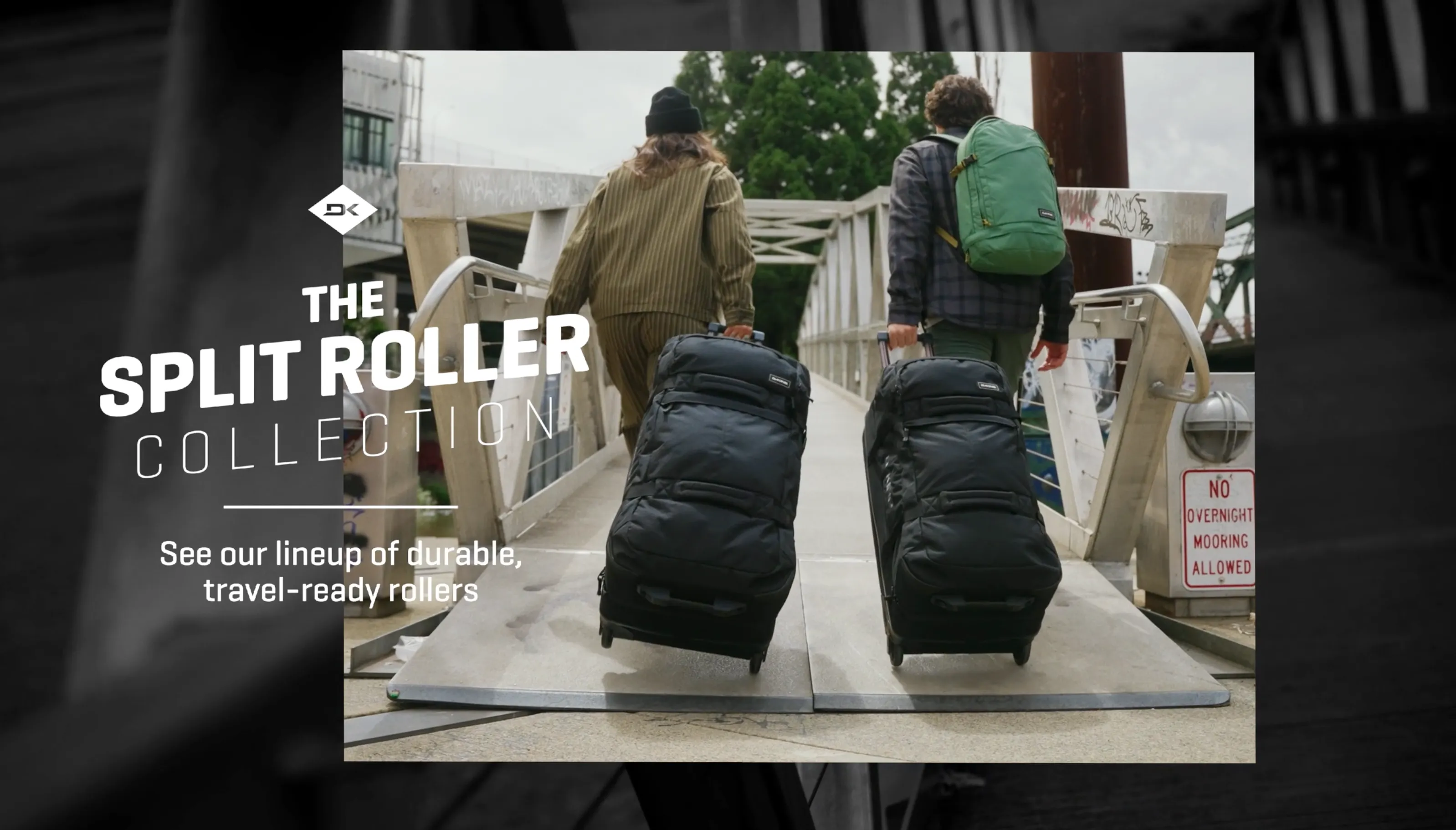 Split Roller Bag 85L - Rubber